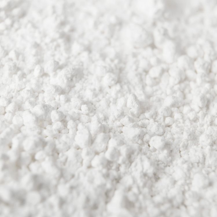 Close up shot of granulated white powder.