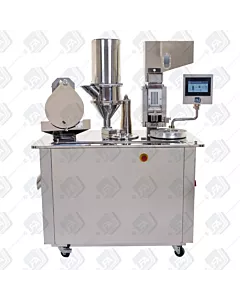 The SACF 25 semi-automatic capsule filling machine.